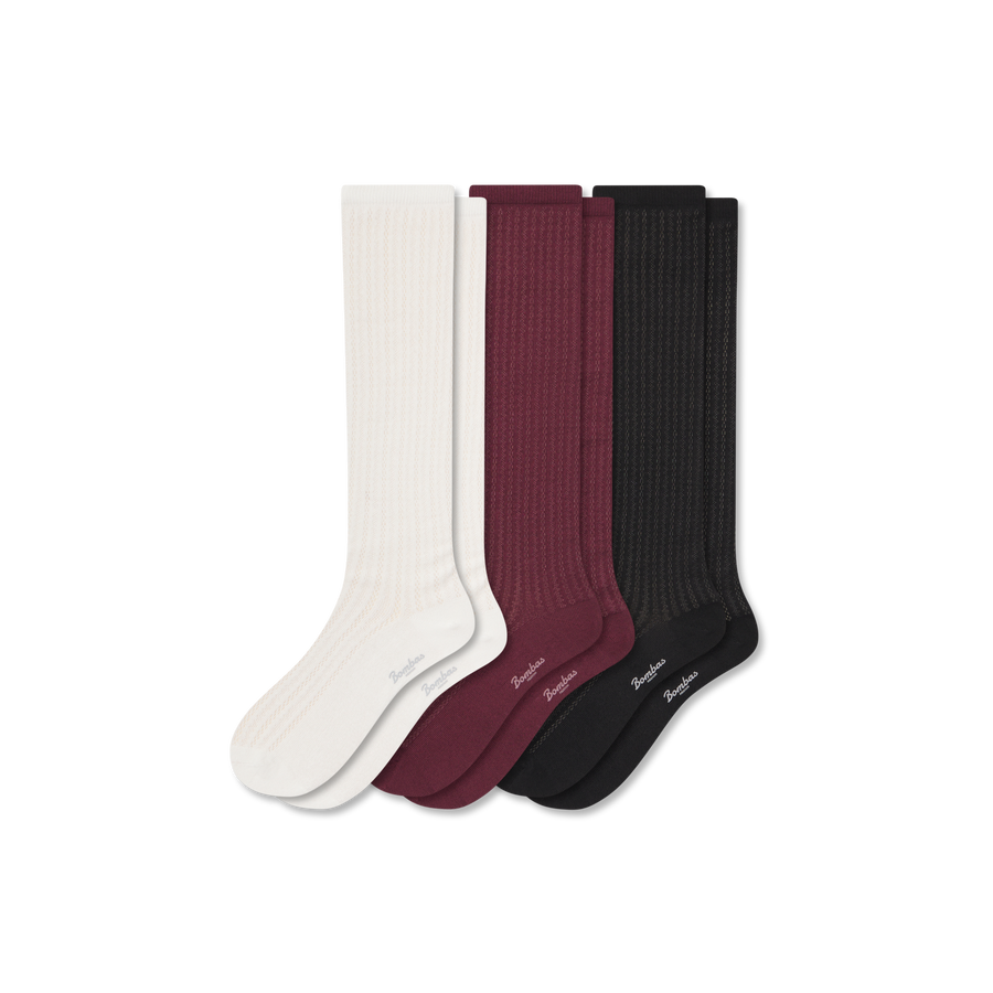 Women's Knee High Sock 3-Pack - Everyday Pair