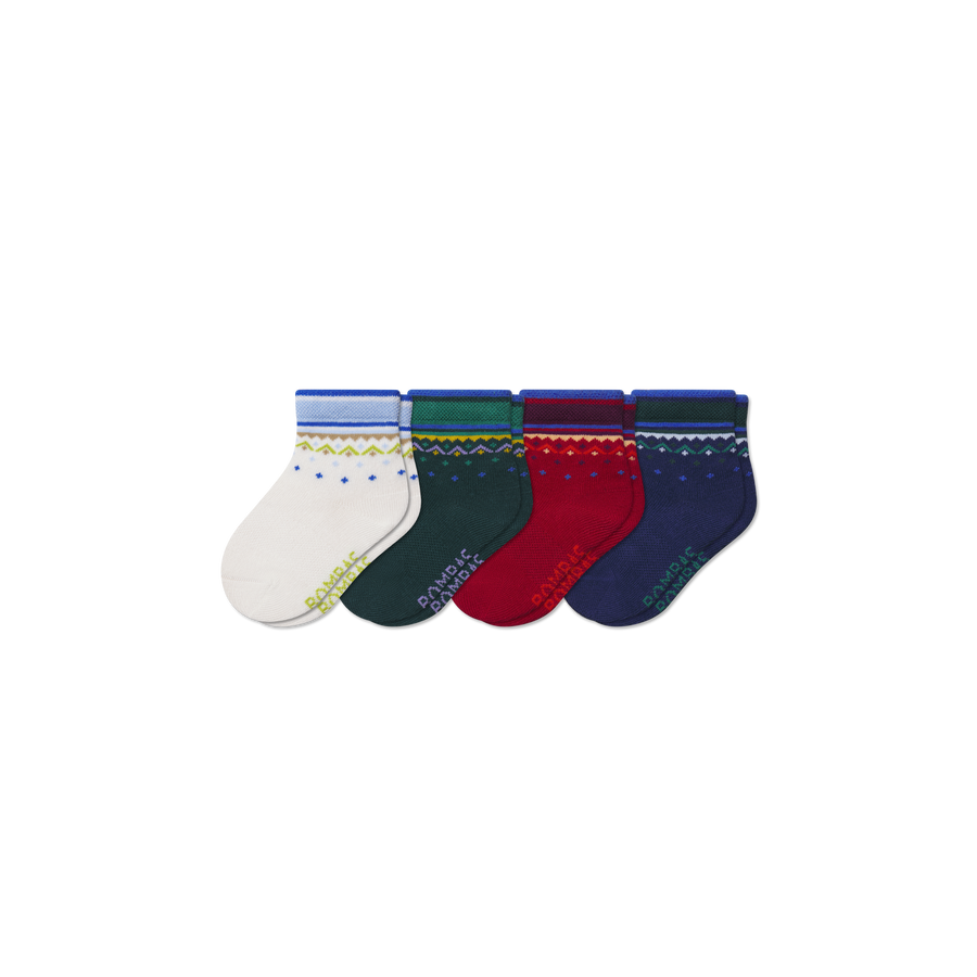 Toddler Calf Sock 4-Pack - Daily Step