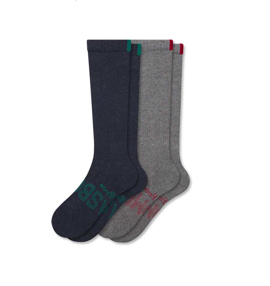 Women’s Knee High Sock 2-Pack Gift Box - Fresh Choice