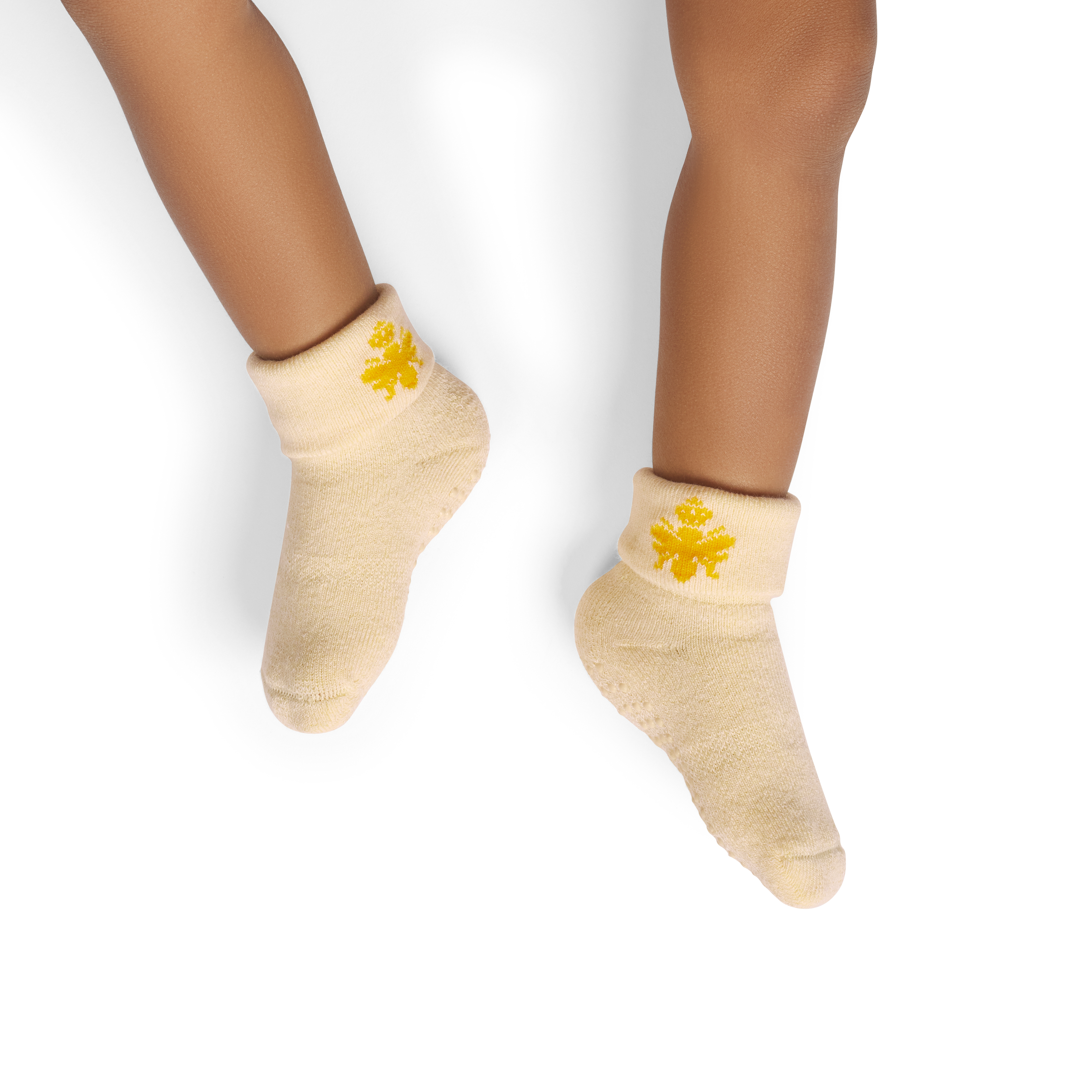Baby Gripper Socks (6-12 Months) - meringue BO1 [10272]