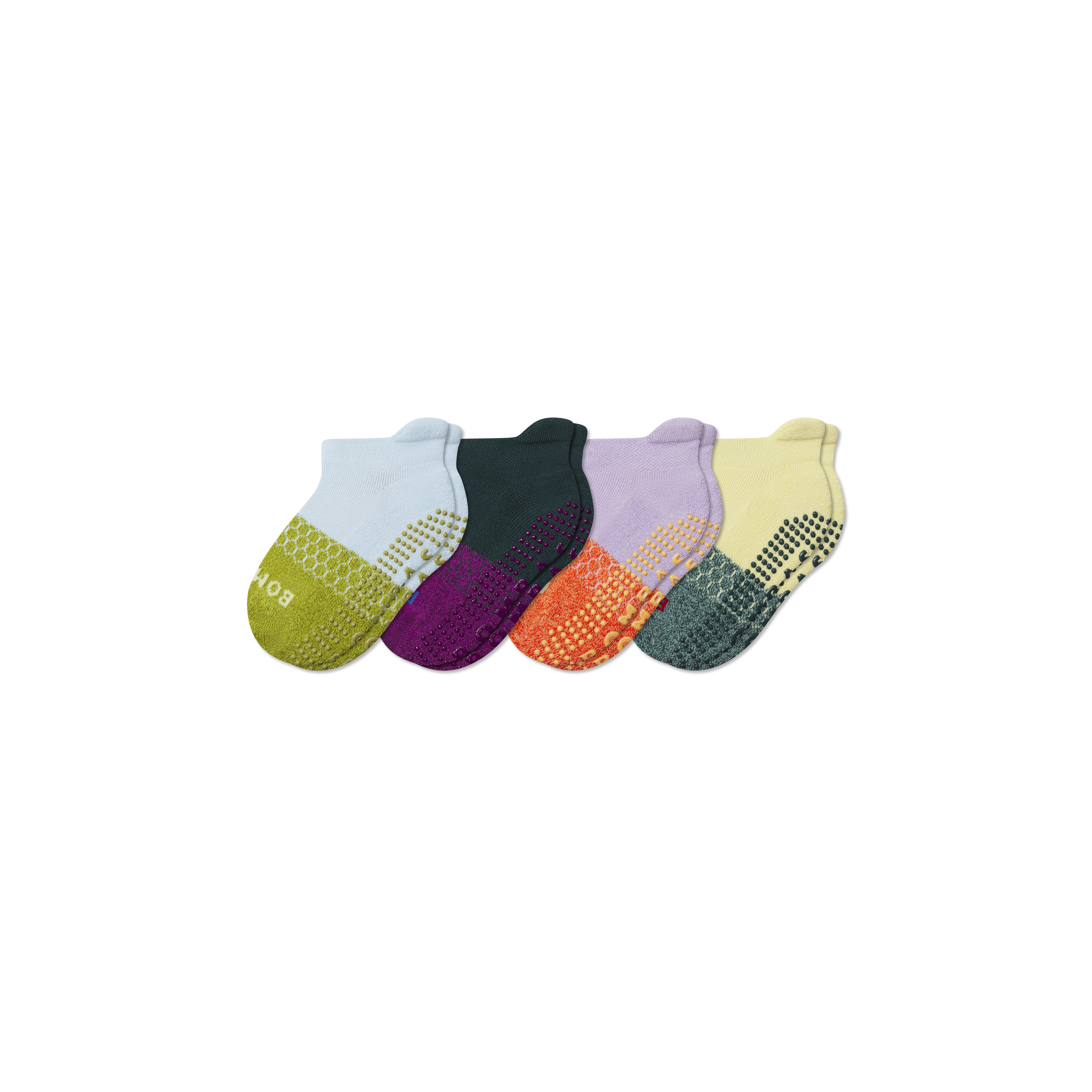 Junior Ankle Socks - Glacier Yellow Mix L [10291]