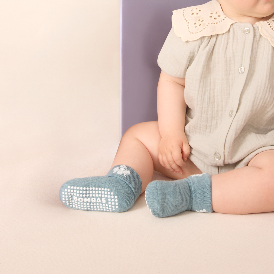Baby Gripper Sock 4-Pack (6-12 Months) - Daily Cushion