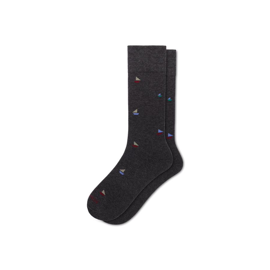 Men's Dress Calf Socks - Fresh Step
