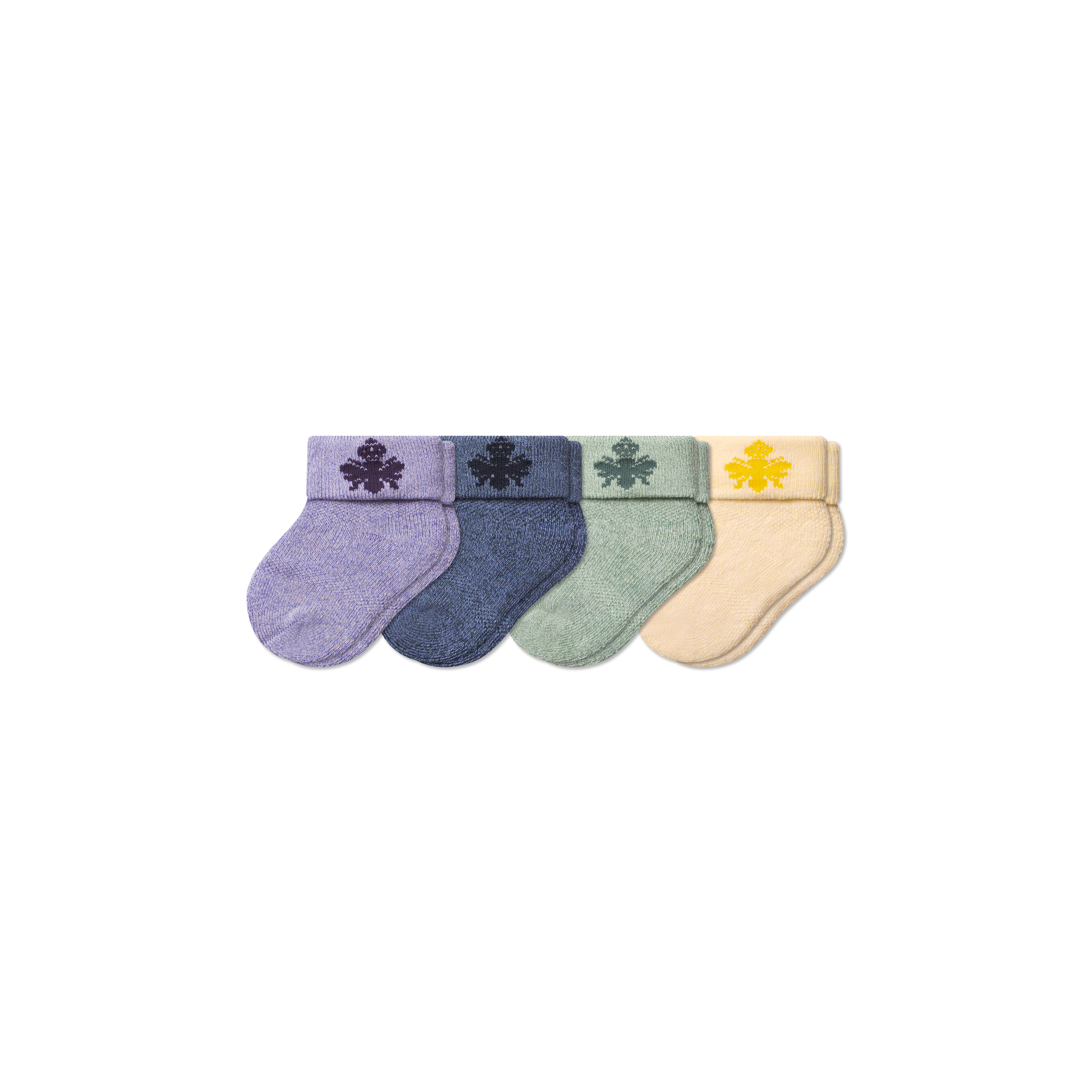 Baby Socks (0-6 Months) - blue sage mix L [10496]