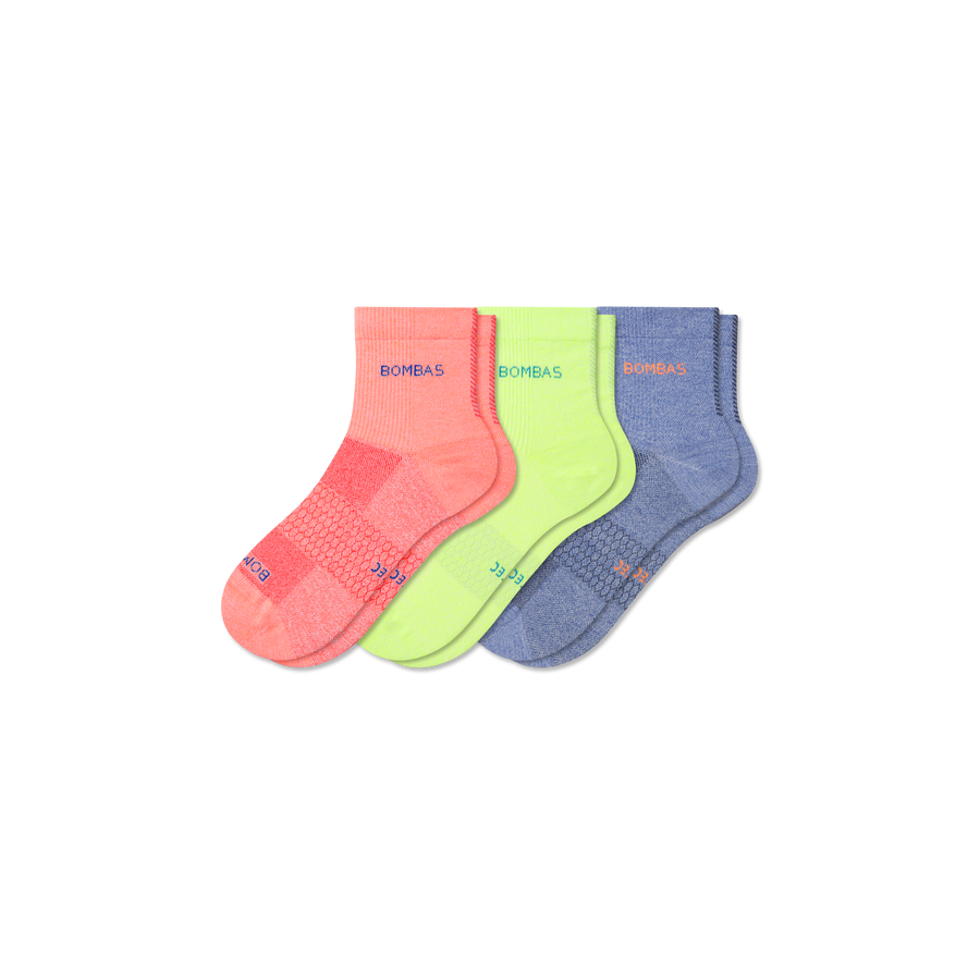 Women's Sport Quarter Sock 3-Pack - Light Cushion