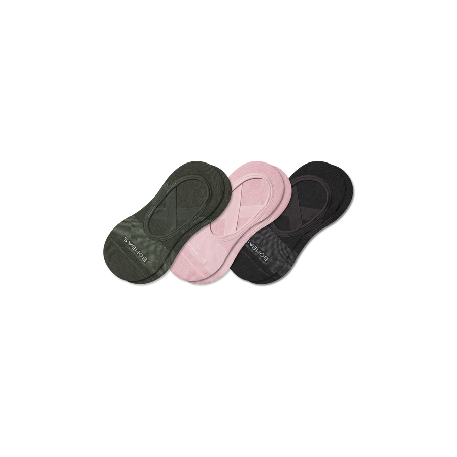 Women's Studio Gripper Ballet No Show Sock 3-Pack - Daily Step