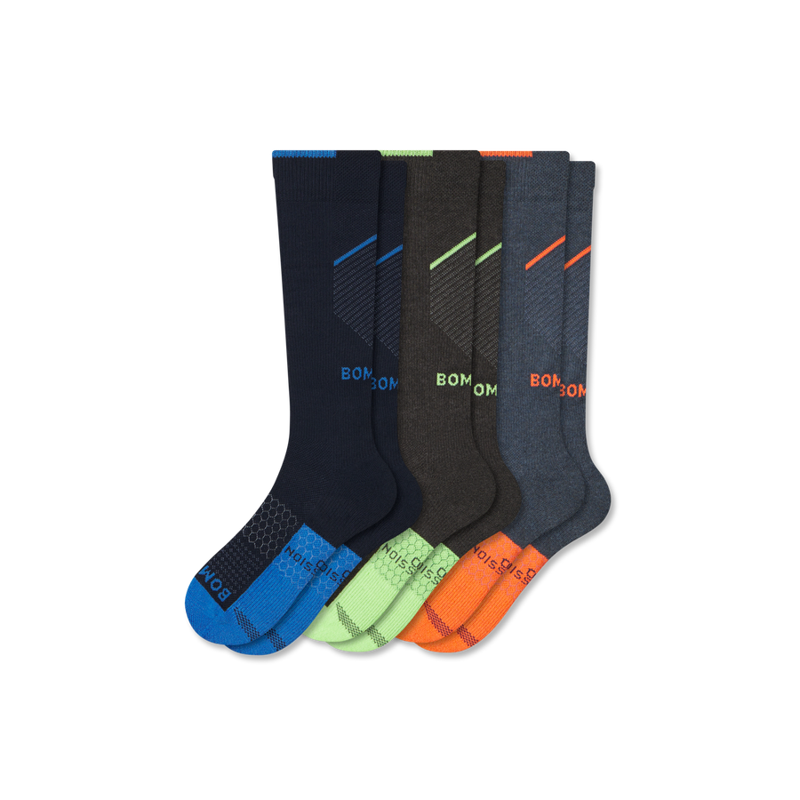 Men's Knee High Sock 3-Pack (20-30mmHg) - Clean Finish