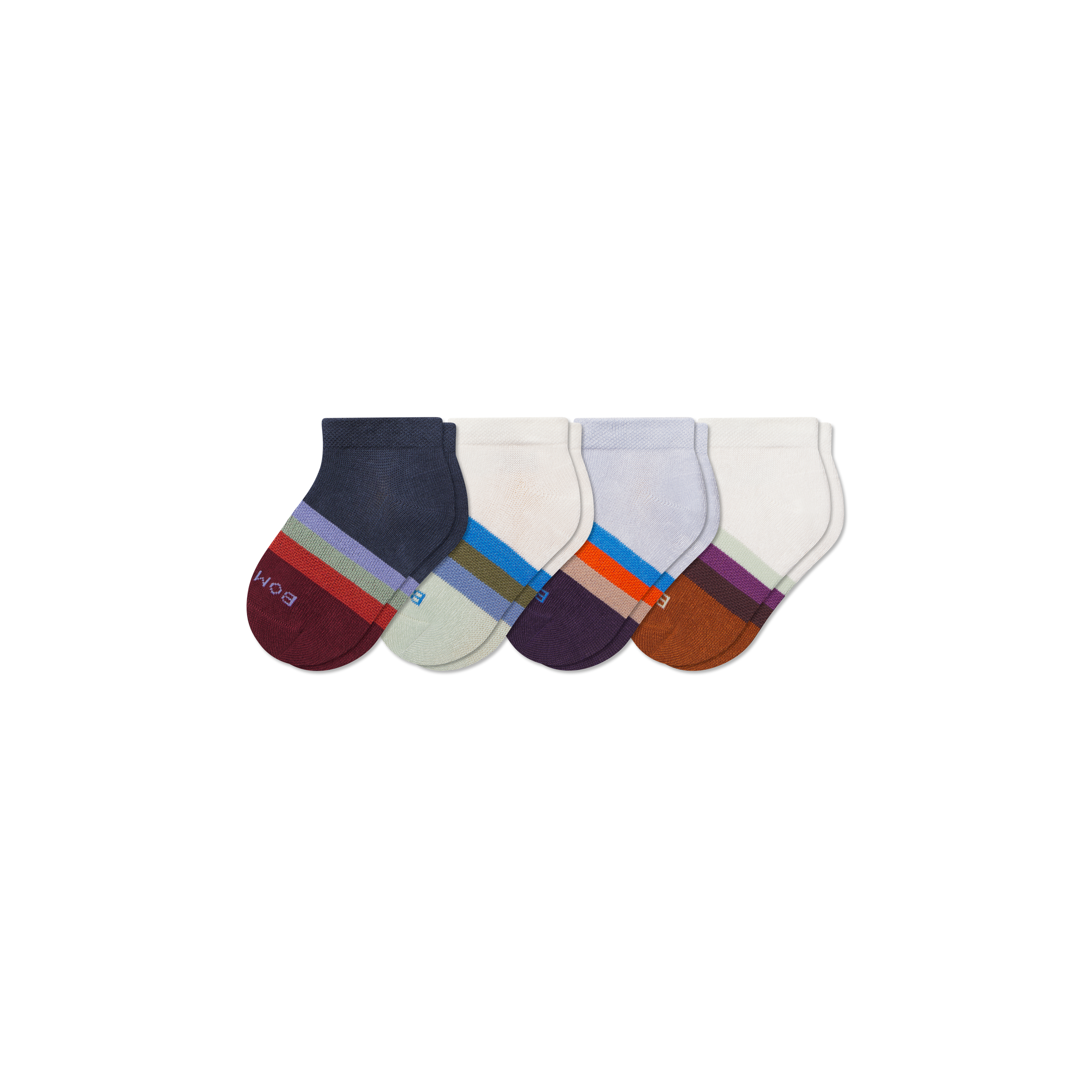 Junior Lightweight Ankle Socks - mint foam mix L [10603]
