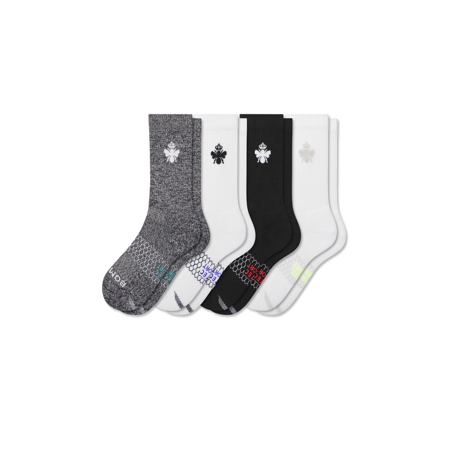 Youth All Sport Calf Sock 4-Pack - Ready Pick