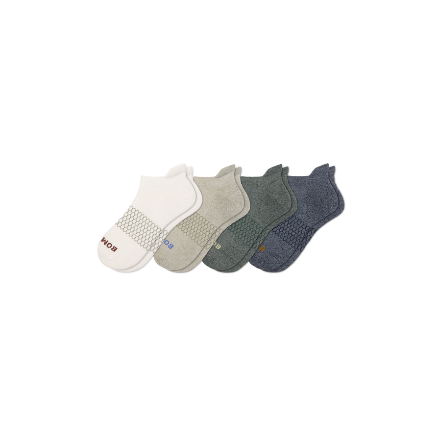 Men's Solids Ankle Sock 4-Pack - Everyday Pair
