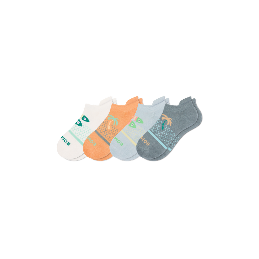 Youth Seaside Ankle Sock 4-Pack - Ready Pair