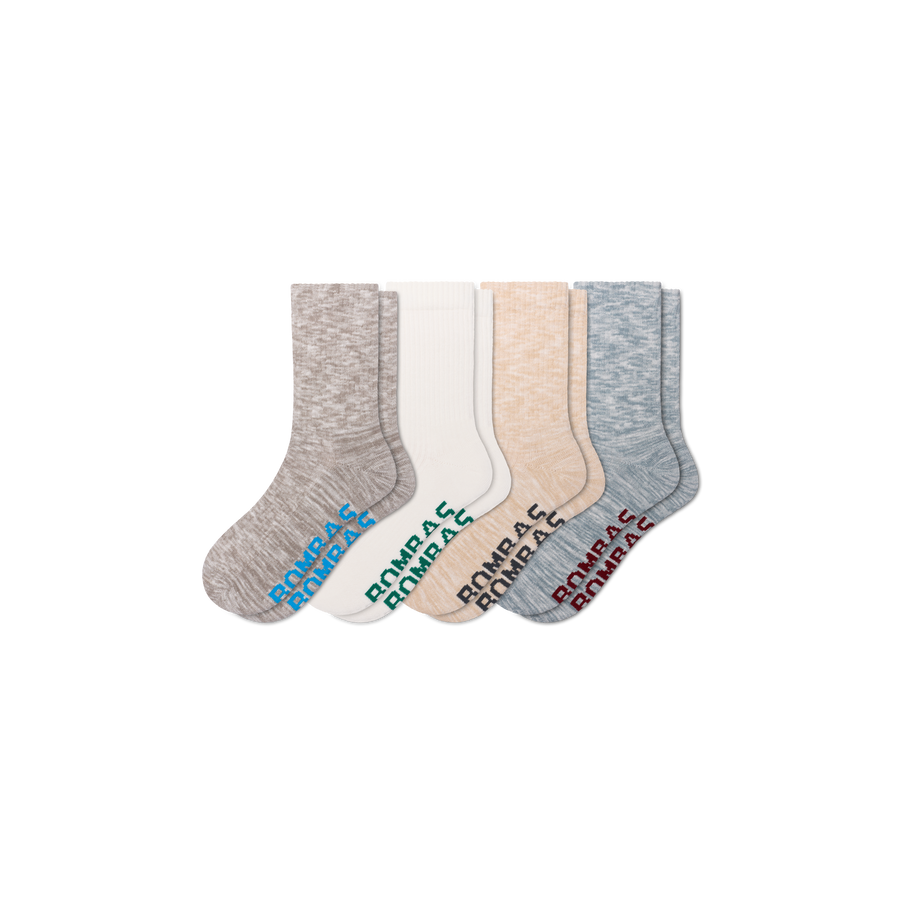 Men's Summer Ragg Half Calf Sock 4-Pack - Everyday Pair