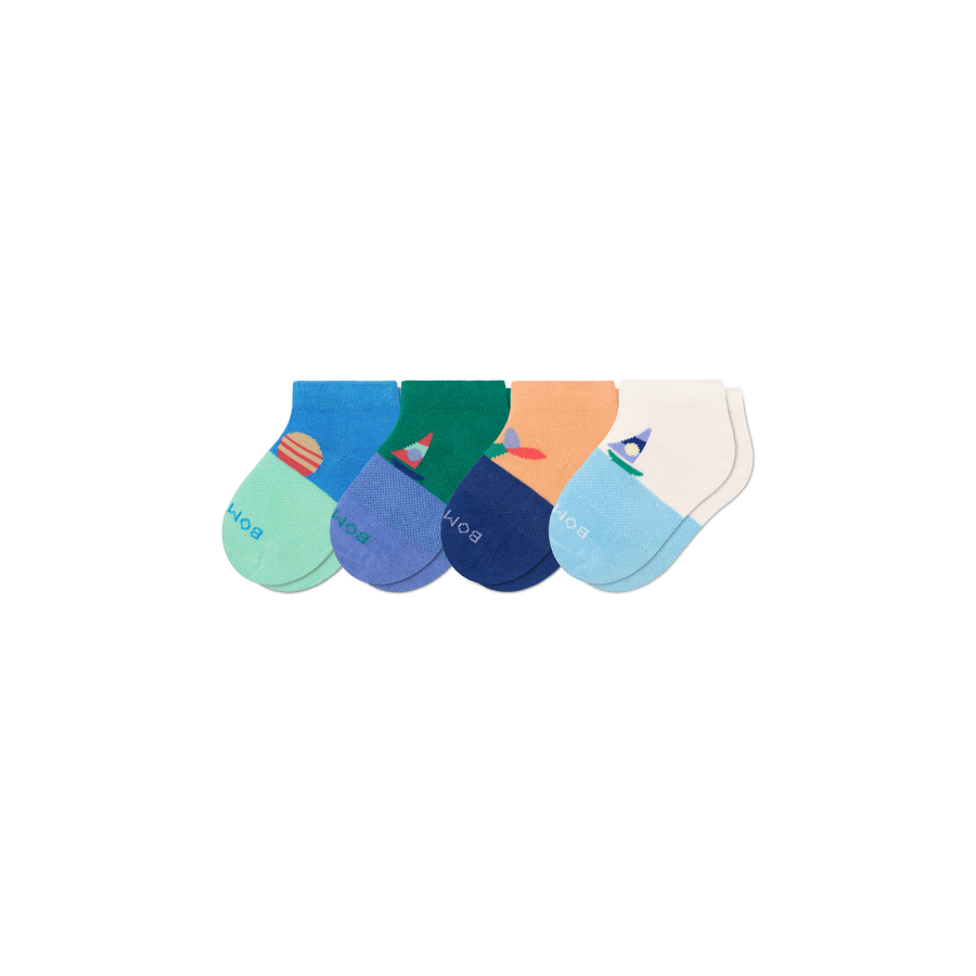 Toddler Ankle Sock 4-Pack - Easy Choice