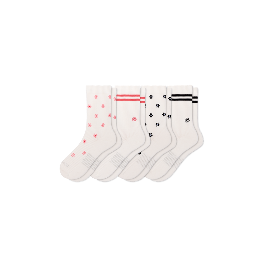 Women's Modern Rib Half Calf Sock 4-Pack - Essential Ready