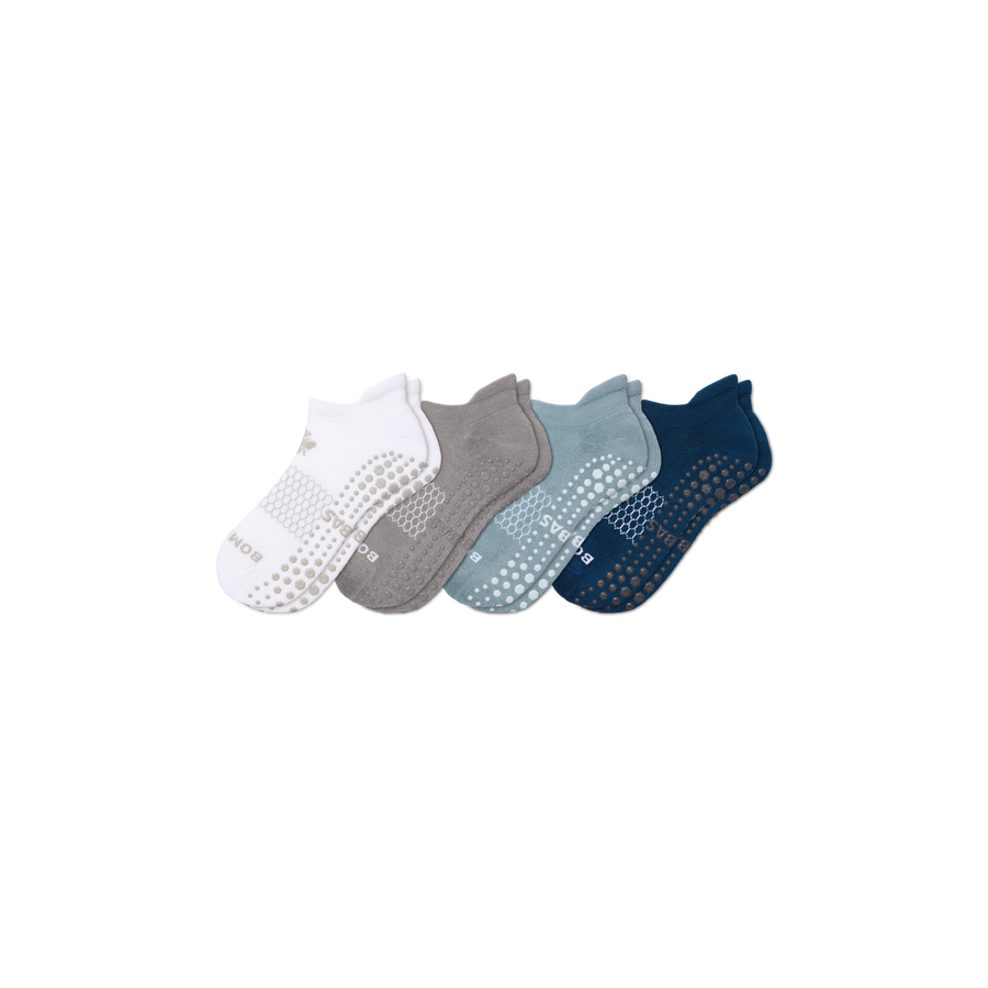 Women's Gripper Ankle Sock 4-Pack - Ready Pick