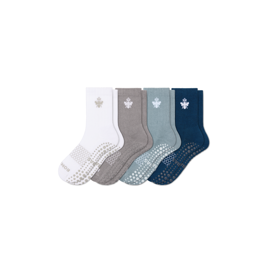 Men's Gripper Half Calf Sock 4-Pack - Fresh Choice