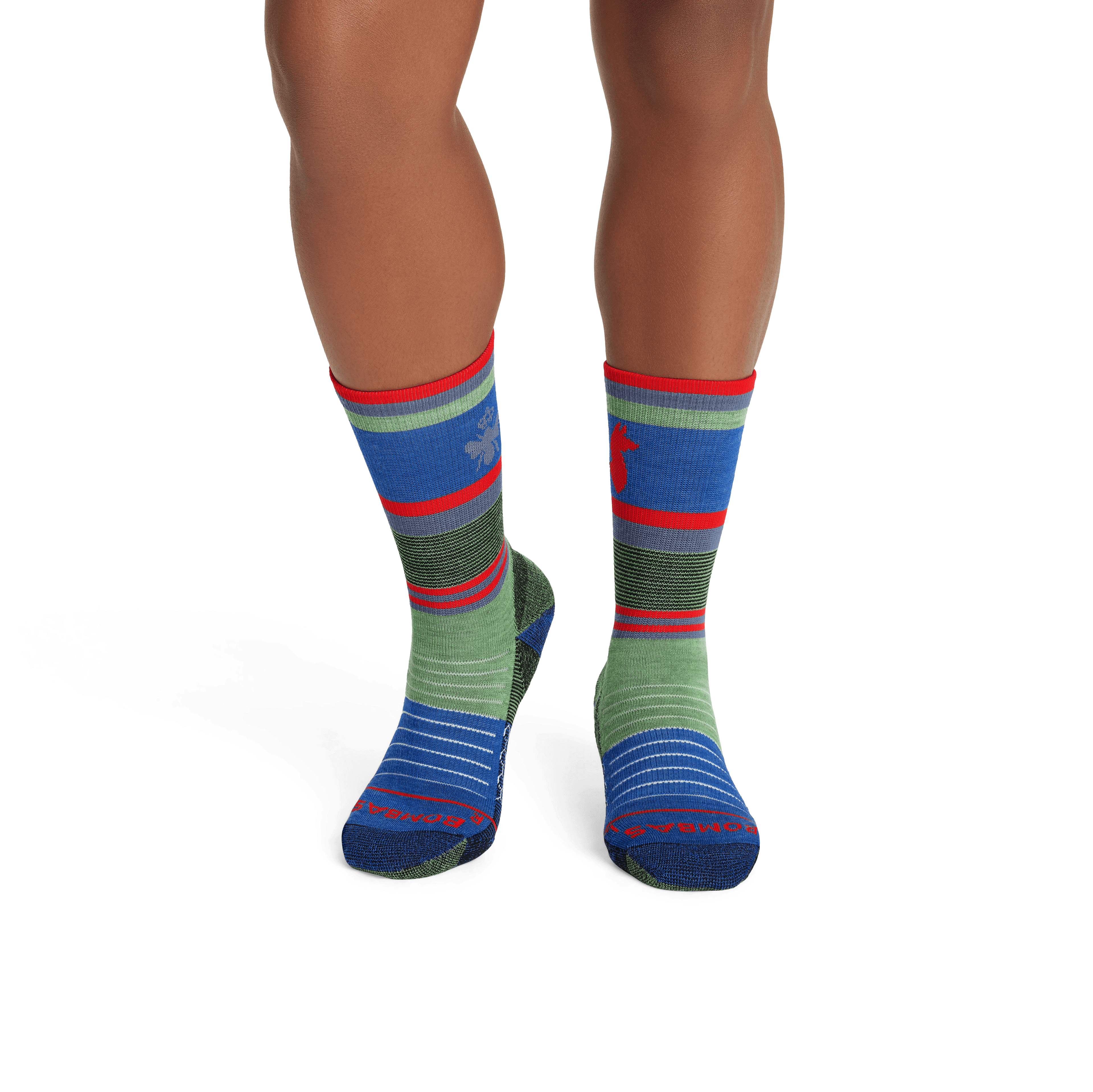 Cotopaxi x Bombas Merino Wool Hiking Calf Socks - Multi (Blue) WO1 [4405]