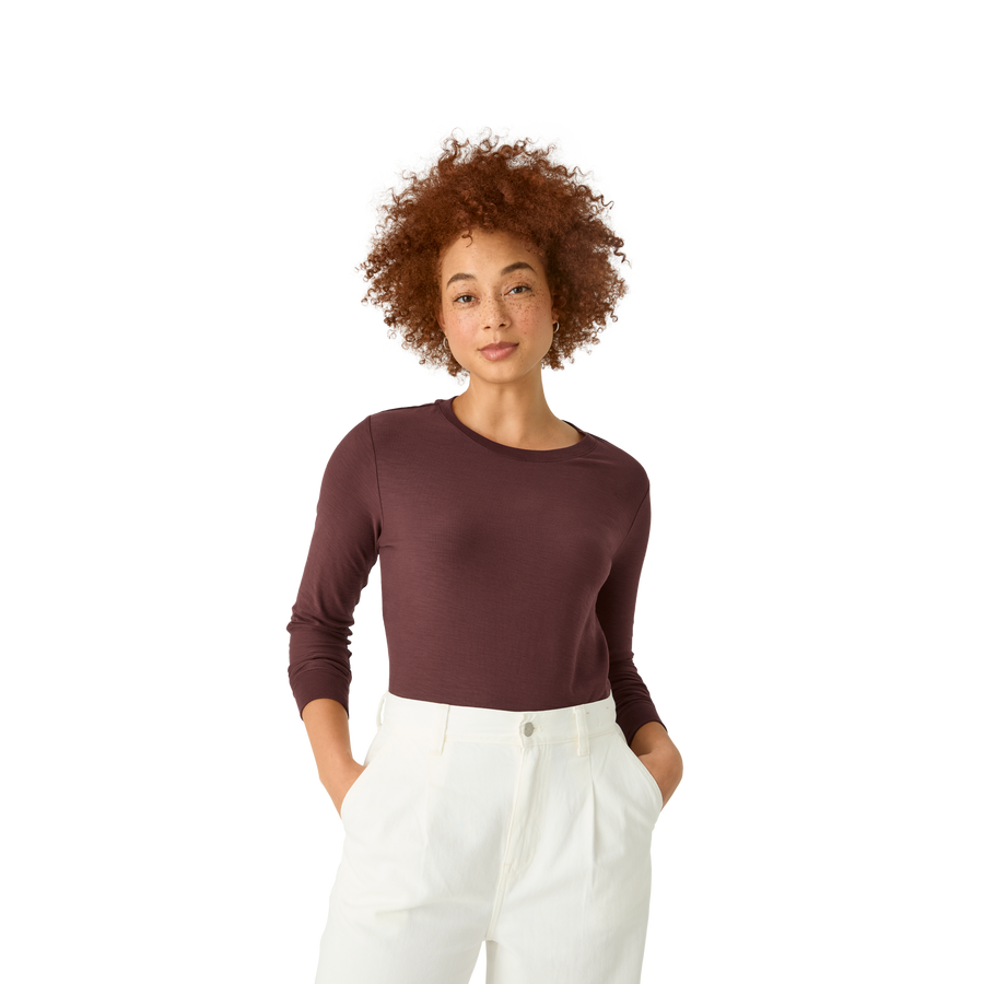 Women's Air Slub Long Sleeve T-Shirt - Fresh Choice