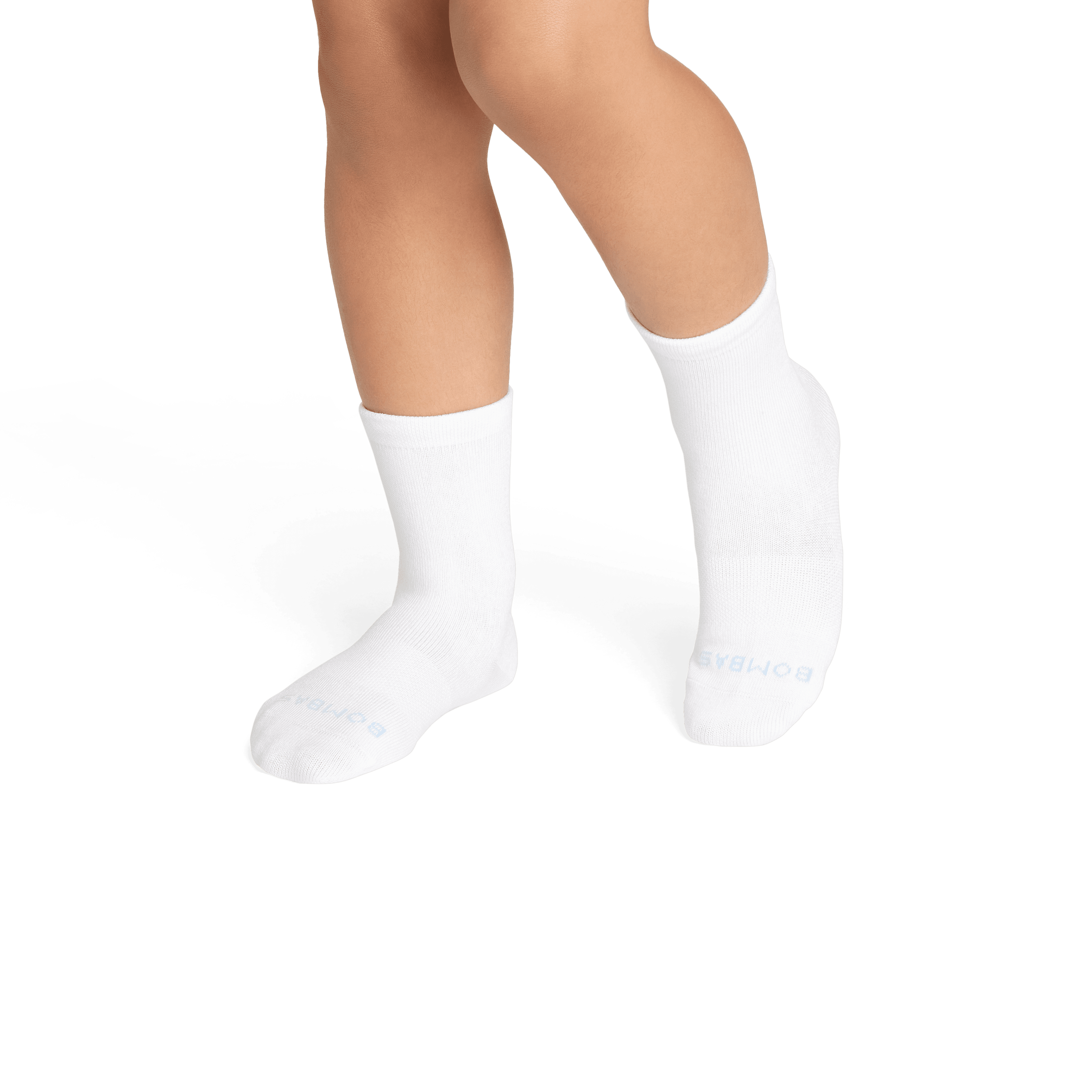 Junior Lightweight Calf Socks - White - JO1 [7846]
