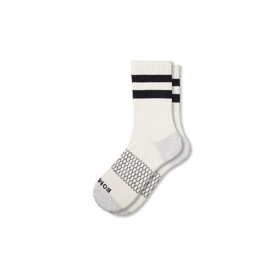 Men's Vintage Stripes Half Calf Socks - Daily Cushion