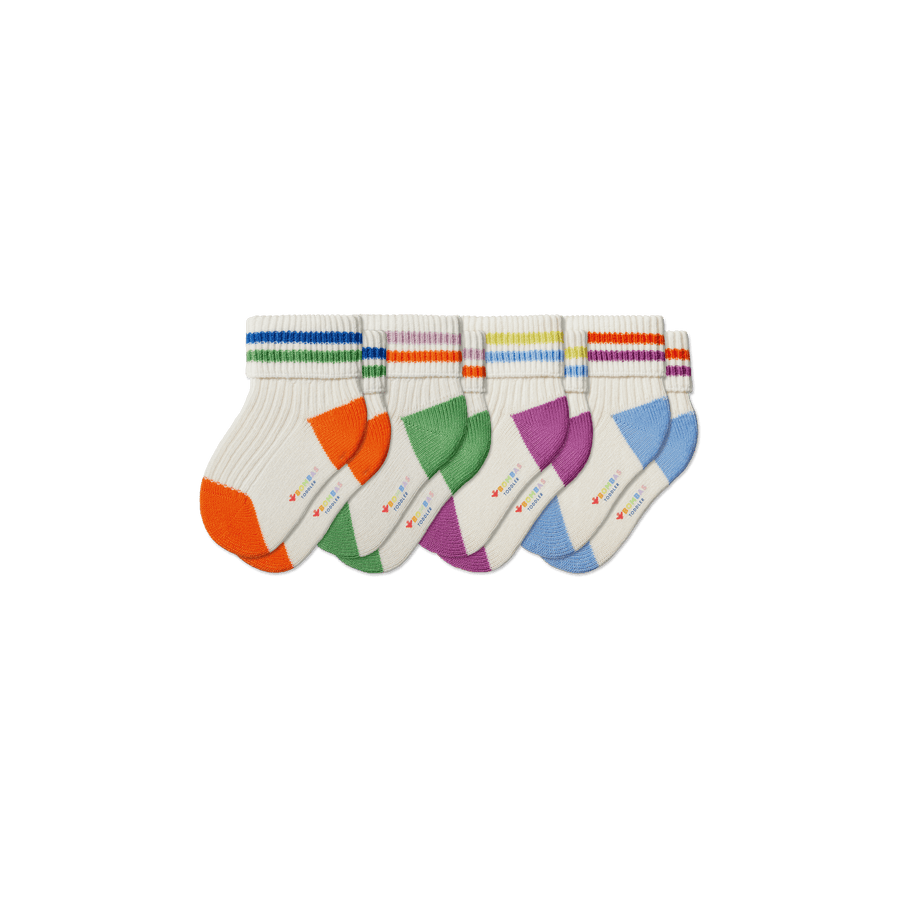 Toddler Pride Calf Sock 4-Pack - Classic Ready