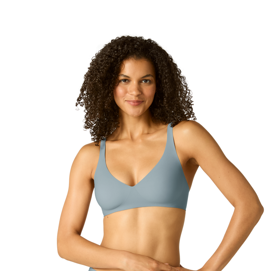 Women's No Show Plunge Bralette - Clean Finish