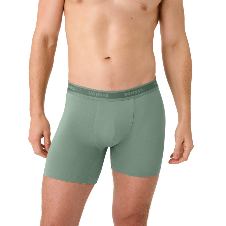 Men's Soft Flex Boxer Brief 6" - Easy Stretch