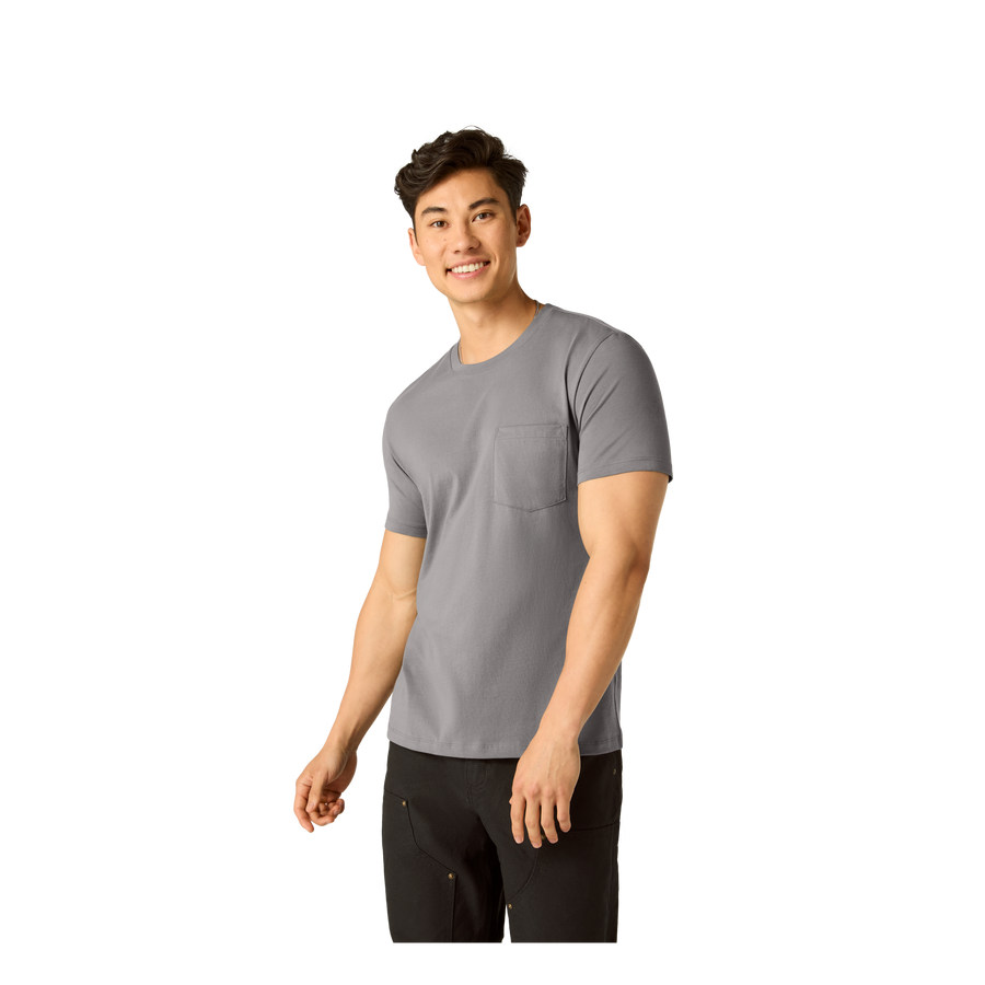 Men's Pima Cotton Pocket Crew Neck T-Shirt - Fresh Choice
