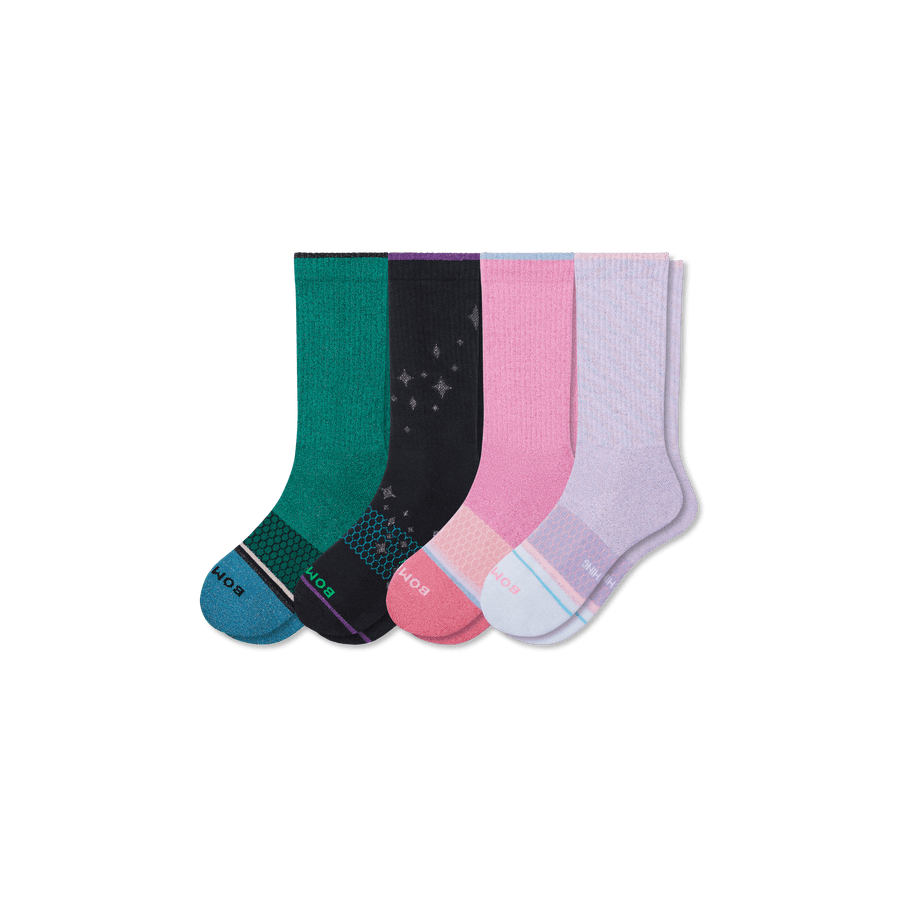 Wicked X Bombas Calf Sock 4-Pack - Daily Cushion