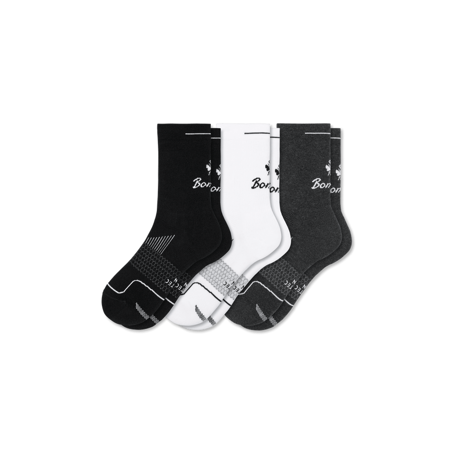 Men's Run Half Calf Sock 3-Pack - Daily Cushion