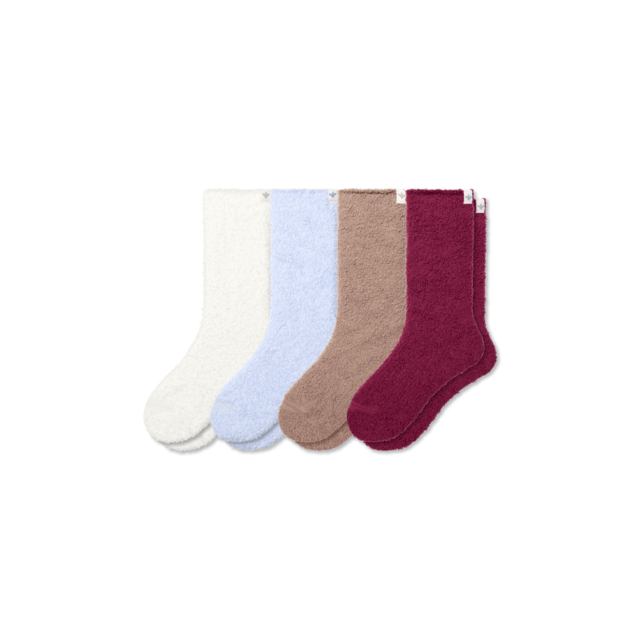 Youth Fuzzy Sock 4-Pack - Easy Choice