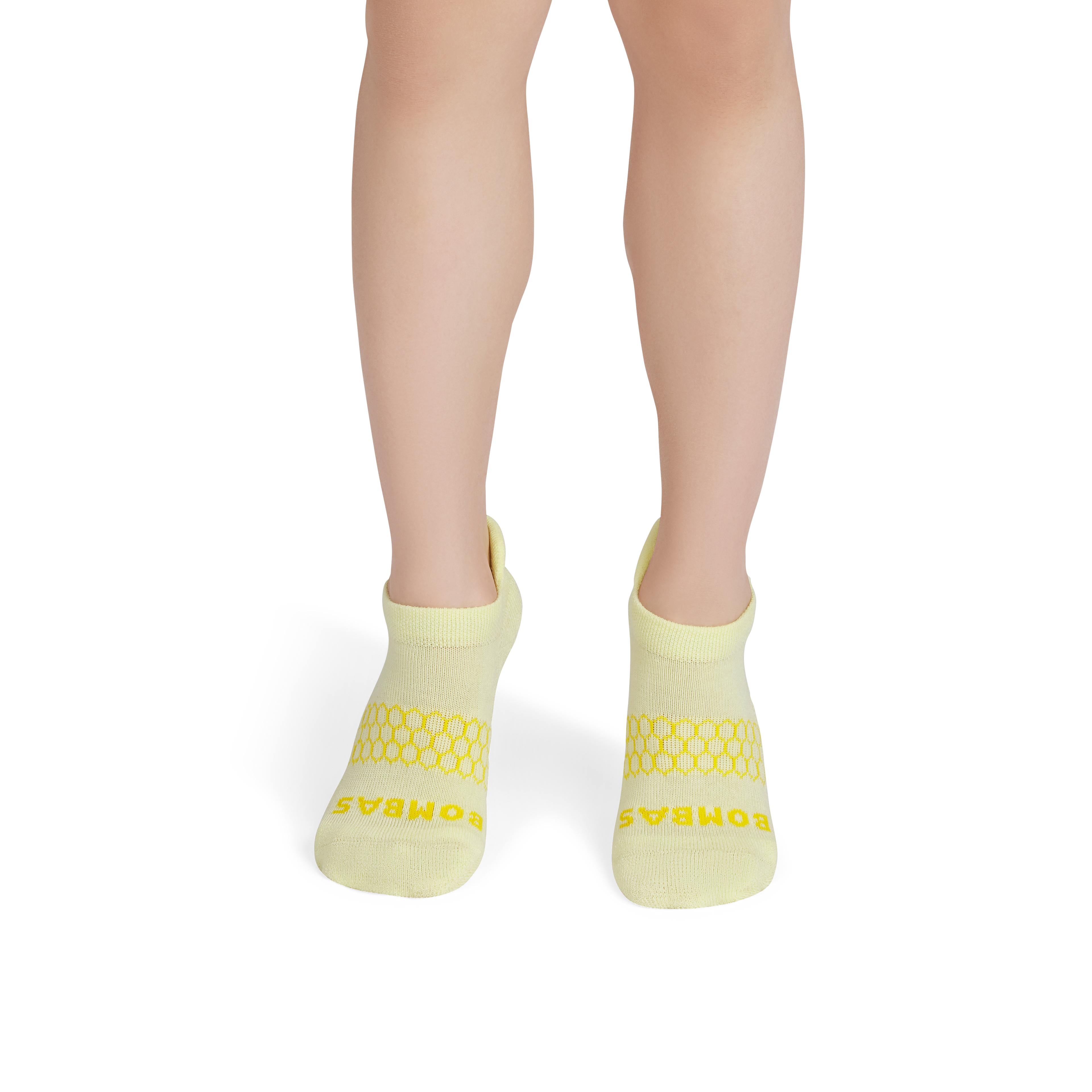 Junior Ankle Socks - light meringue mustard JO1 [9146]