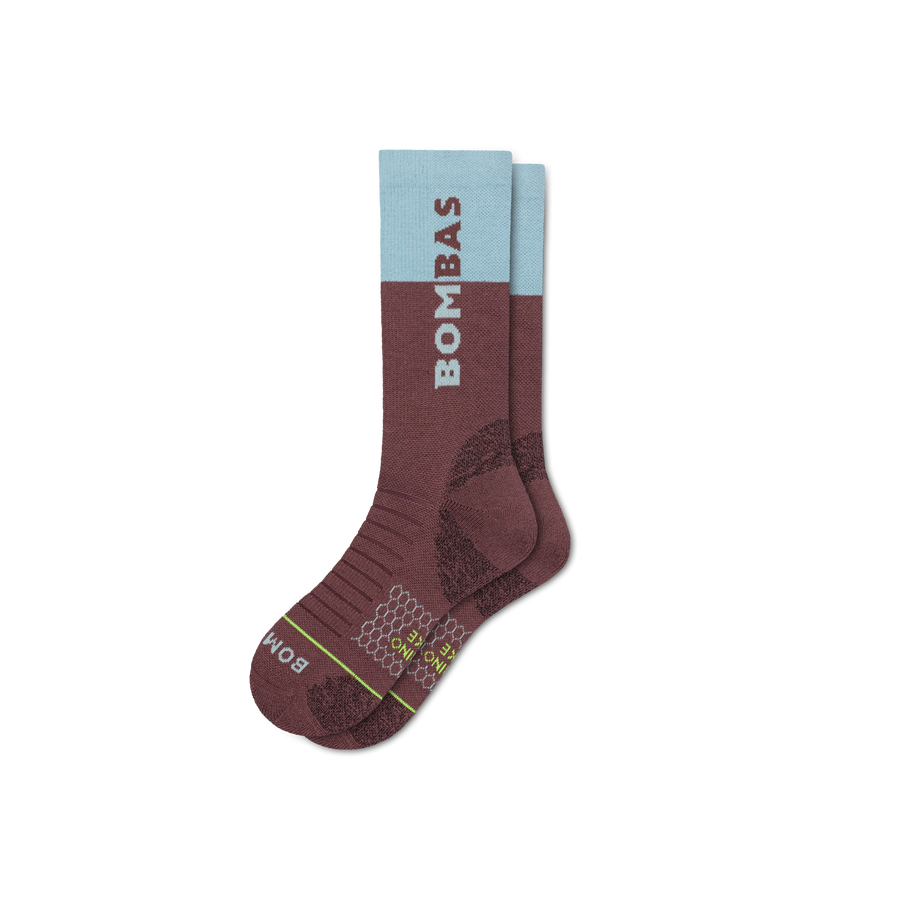 Men's Merino Wool Blend Hiking Calf Socks - Easy Pair