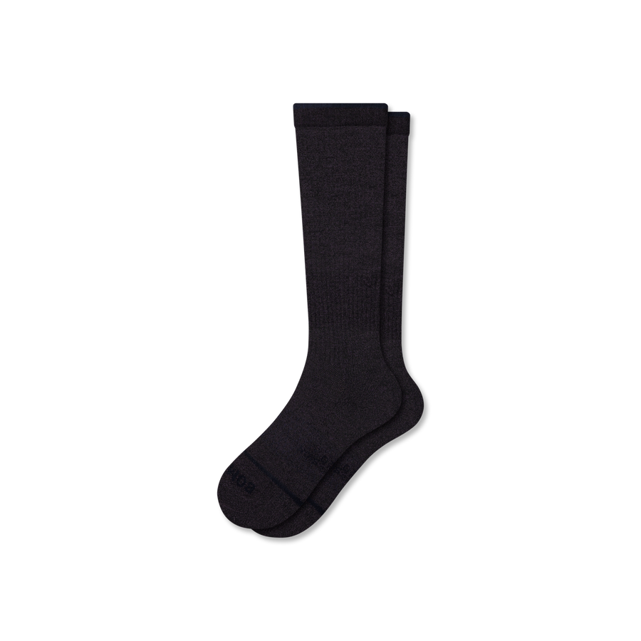 Women's Merino Wool Blend Knee High Socks (15-20mmHg) - Classic Ready