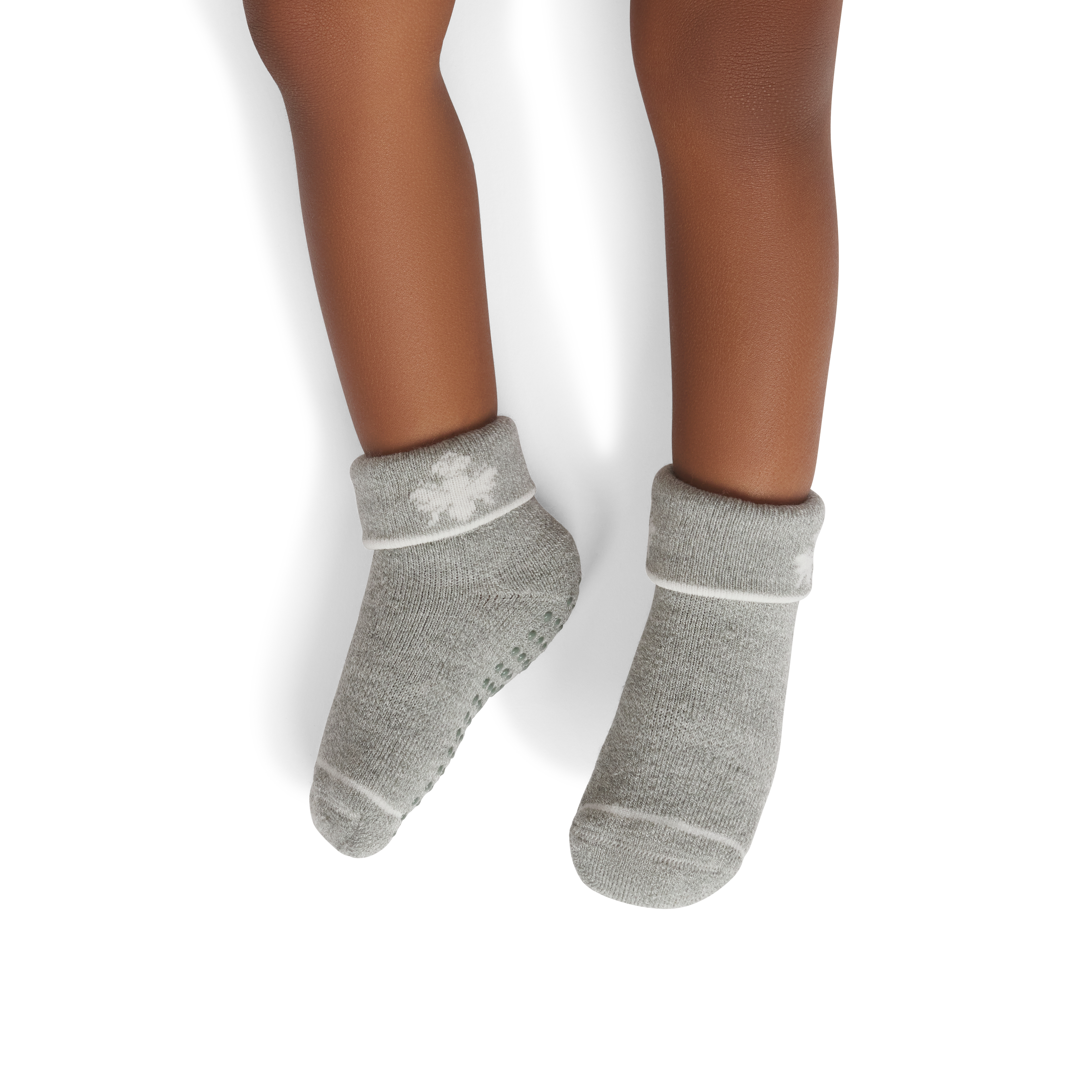 Merino Wool Blend Calf Sock - sage haze OM1