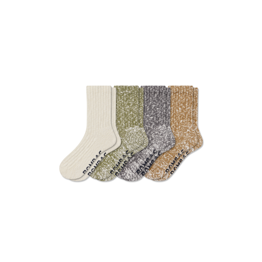 Women's Chunky Ragg Half Calf Sock 4-Pack - Daily Pick