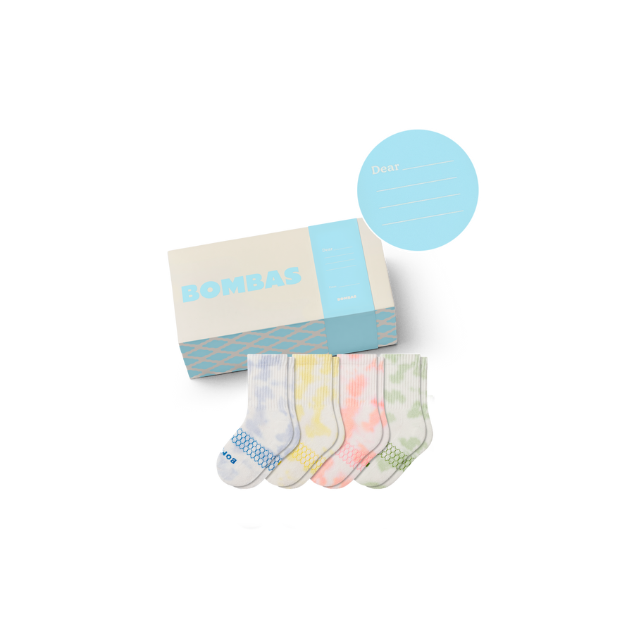 Junior Calf Sock 4-Pack Gift Box - Light Cushion