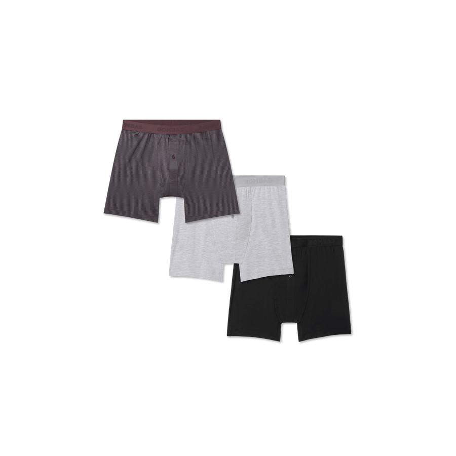 Men's Cotton Modal Blend Boxer 3-Pack - Soft Support