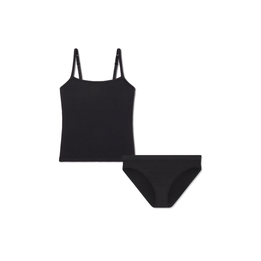 Women's Built-In Bra Seamless Cami + Bikini Pack - Weekend Comfort
