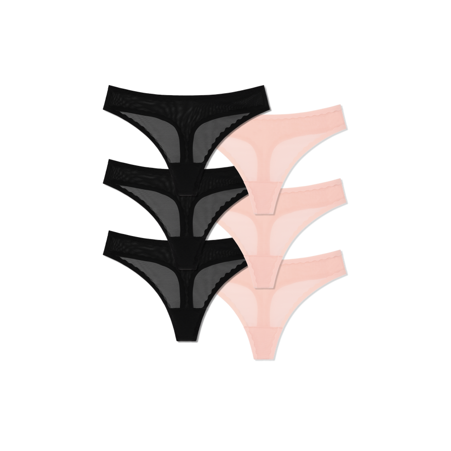 Women’s Thong 6-Pack - Light Support