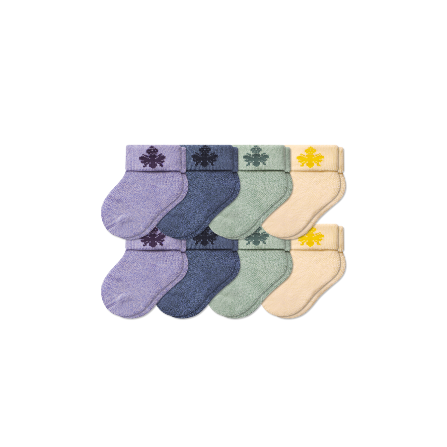 Baby Sock 8-Pack (0-6 Months) - Light Cushion