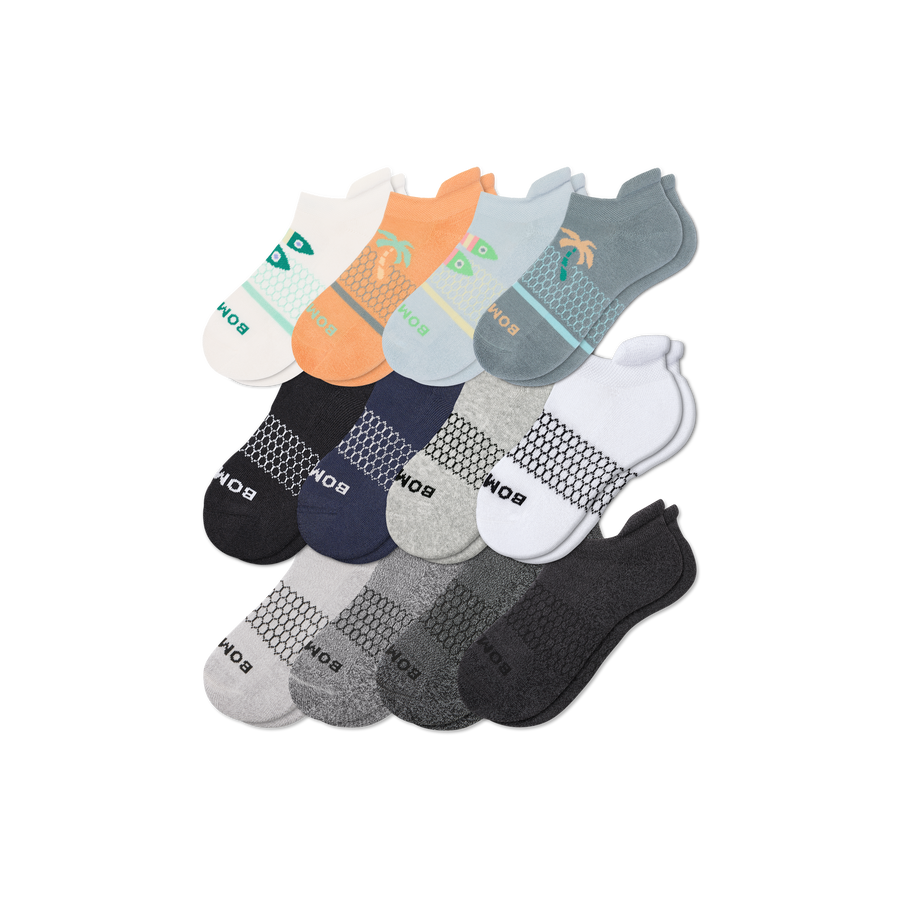 Youth Ankle Sock 12-Pack - Clean Finish