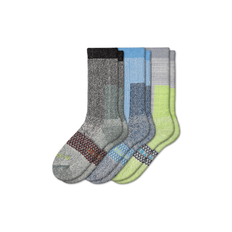 Women's All-Purpose Heavy Duty Calf Sock 3-Pack - Daily Cushion