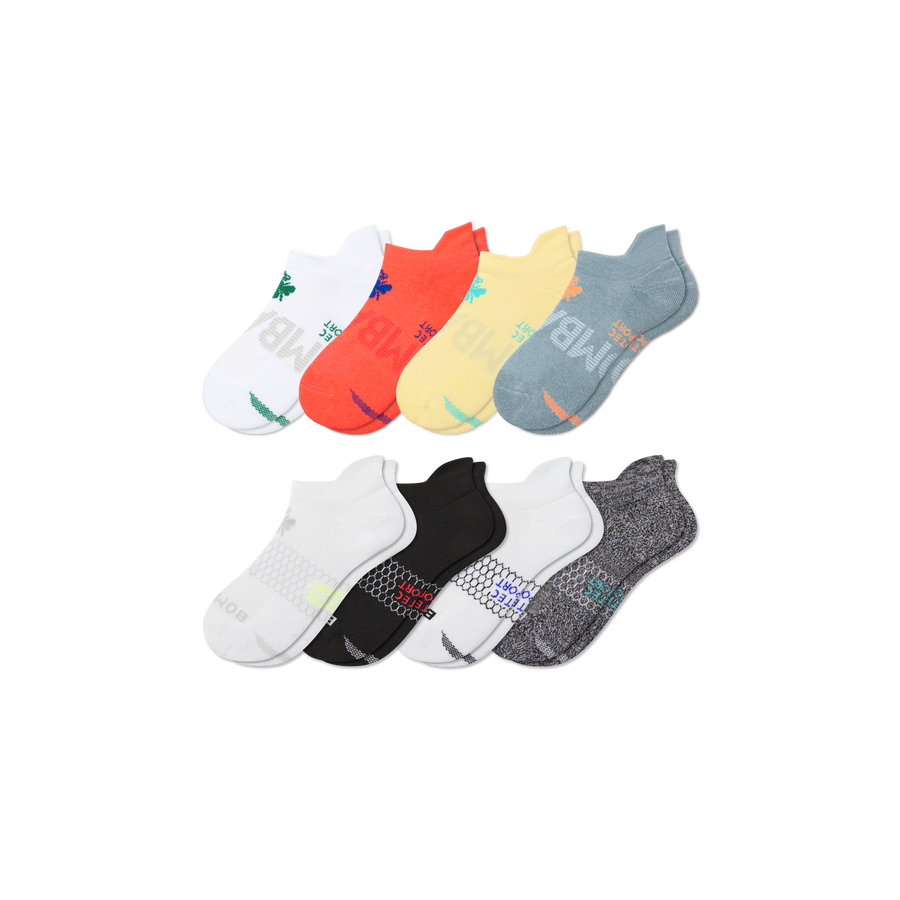 Youth All Sport Ankle Sock 8-Pack - Simple Style