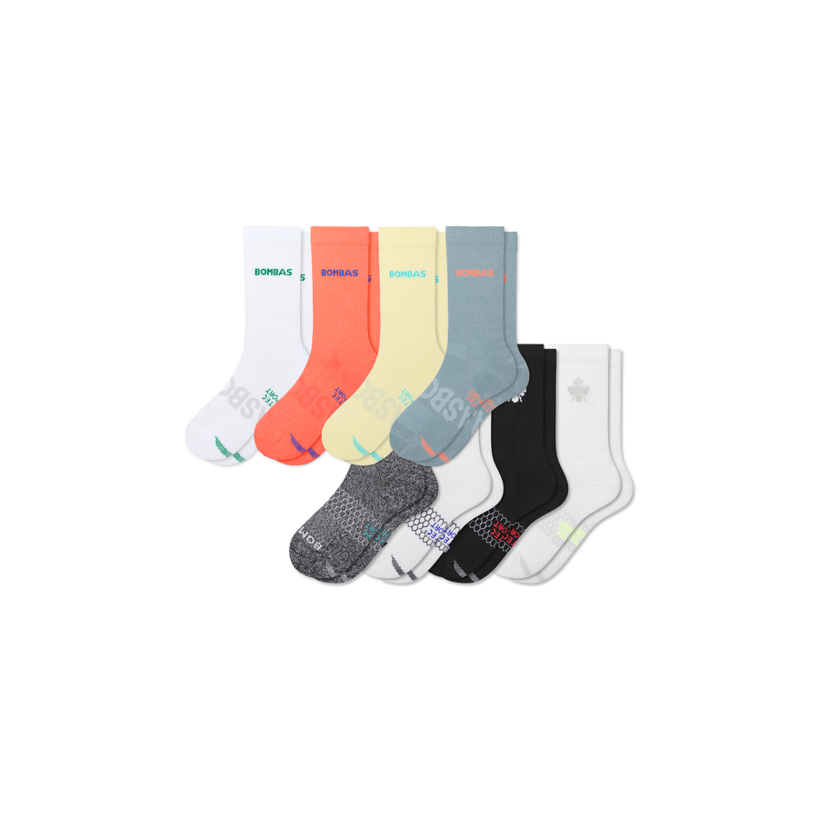 Youth All Sport Calf Sock 8-Pack - Fresh Step