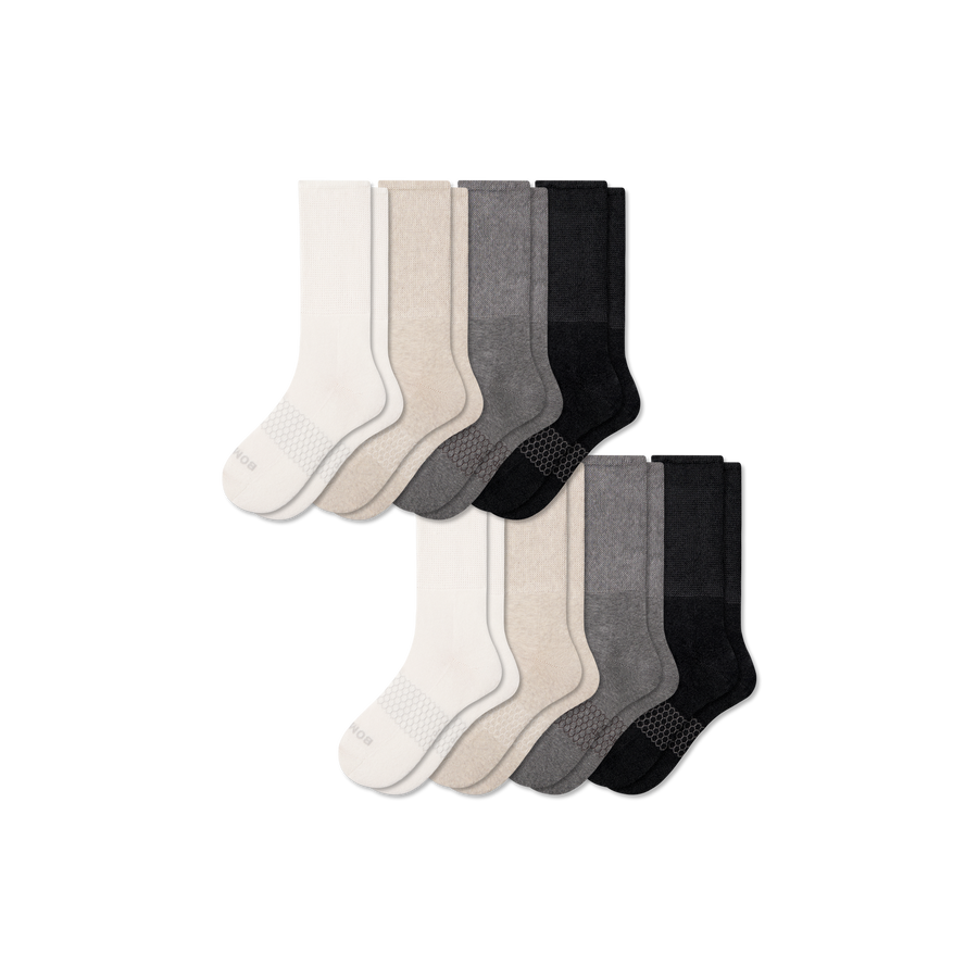 Men's Wide Calf Sock 8-Pack - Premium Pick