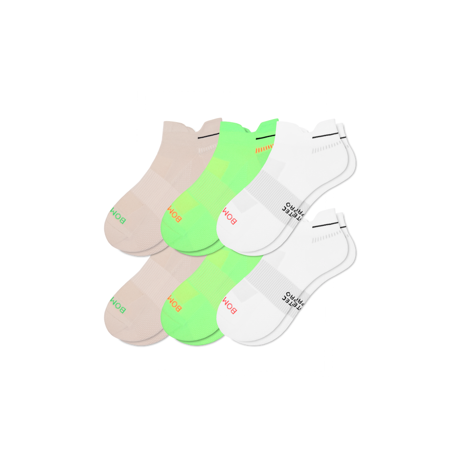 Women's RunPro Ankle Sock 6-Pack - Fresh Choice