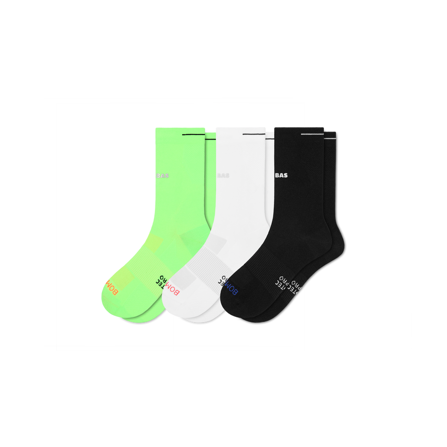 Men's RunPro Half Calf Sock 3-Pack - Simple Style