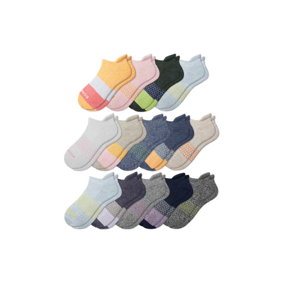 Youth Week of Bombas Ankle Sock 14-Pack - Easy Choice