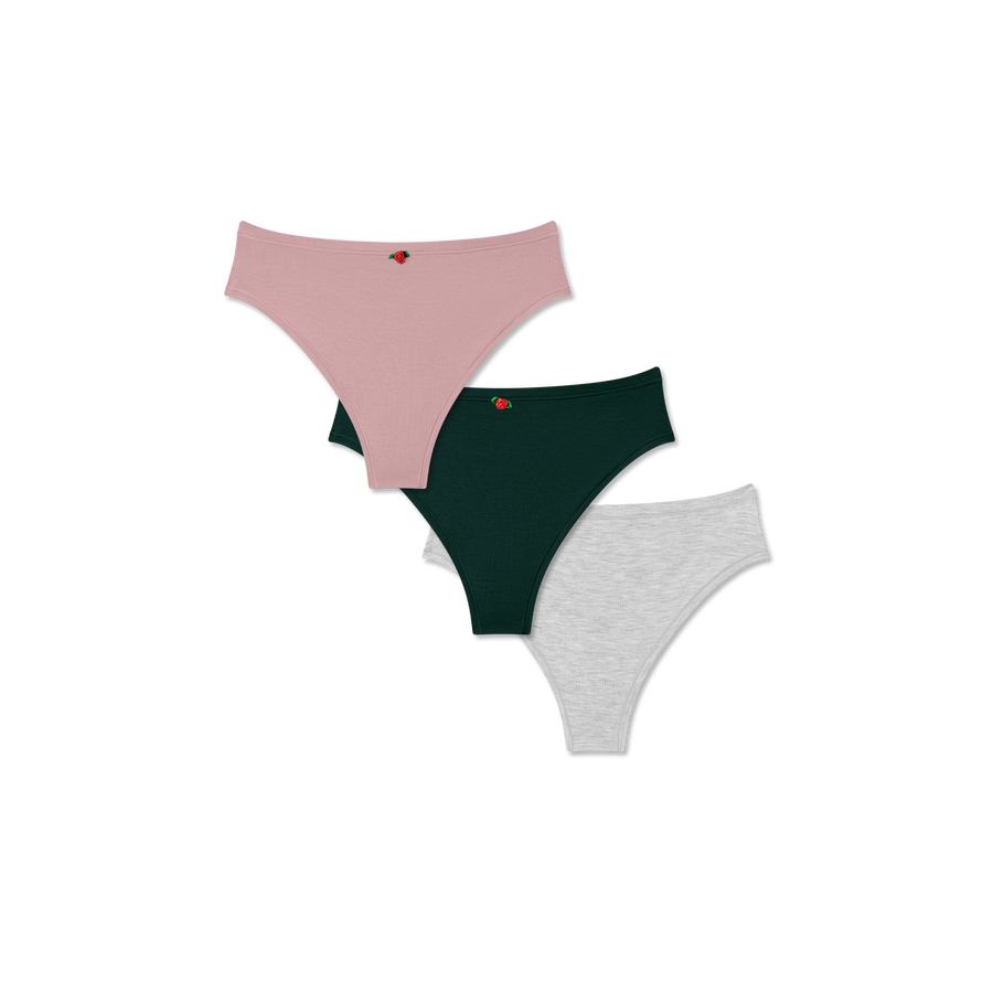 Women's Super Soft Thong 3-Pack - Daily Pick